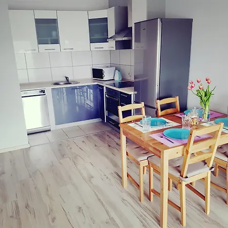 Appartamento Oliwa Skyline Albatross Towers Danzica