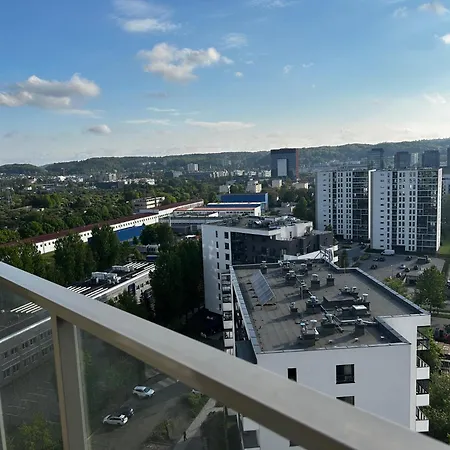 Oliwa Skyline Albatross Towers דירה *
